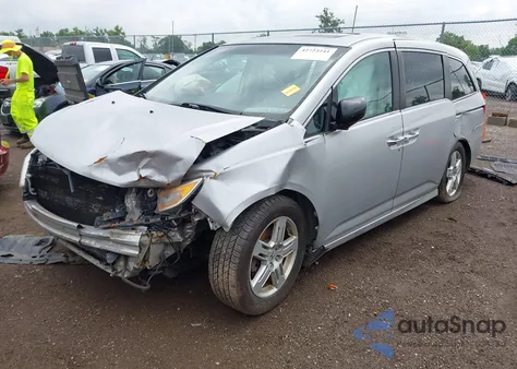 2012 Honda Odyssey Touring/Touring Elite z USA, uszkodzony, nr VIN 5FNRL5H94CB121361